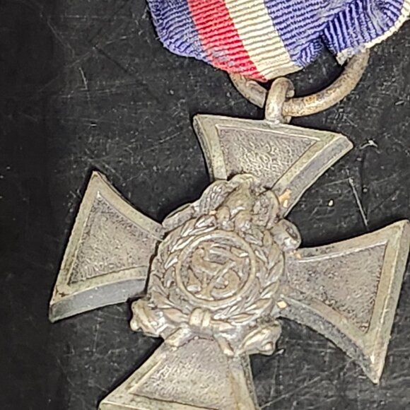 2 Civil War Union Medals Sons Of Union Veterans Fraternity Antique SUVCW Bronze - Picture 5 of 16